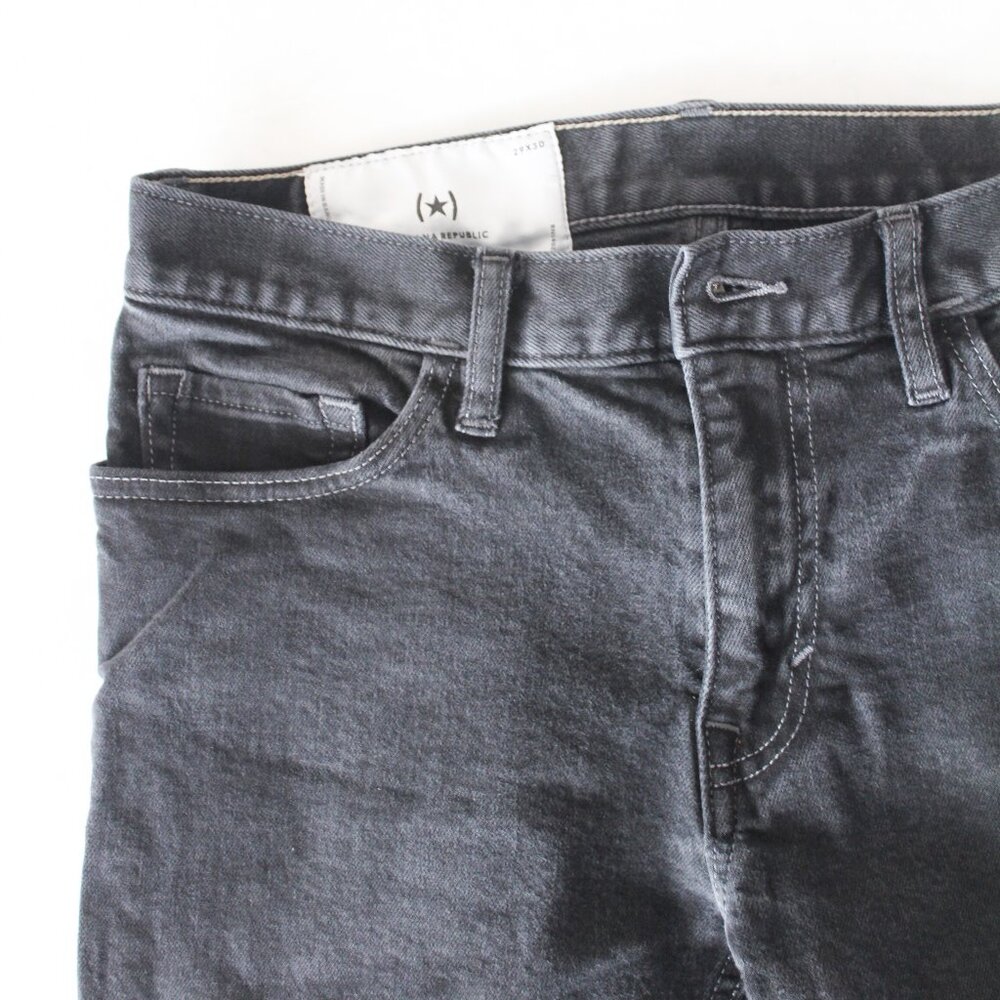 Banana Republic Men's Athletic Tapered Fit black Jeans Size 29 x 30